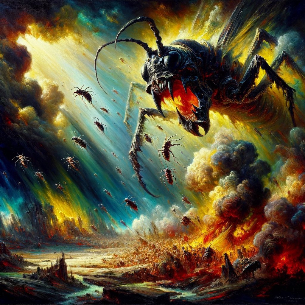 The Horrors of the Fifth and Sixth Trumpets